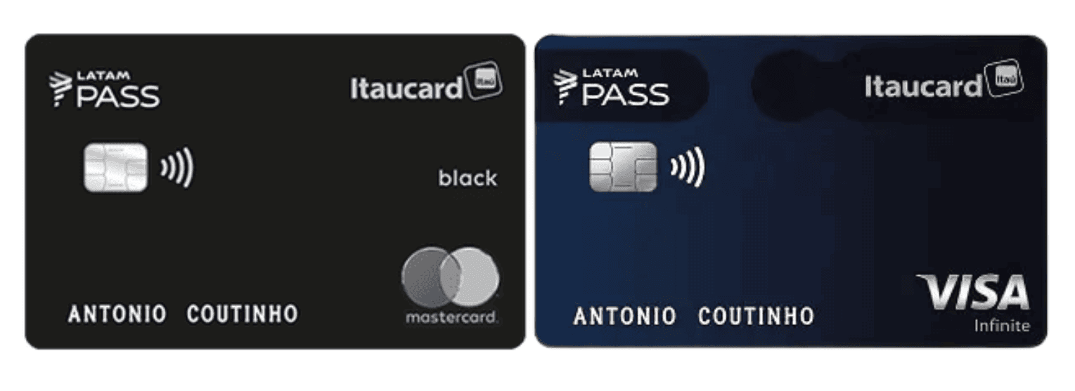 Cartao Latam Pass Black e Infinite