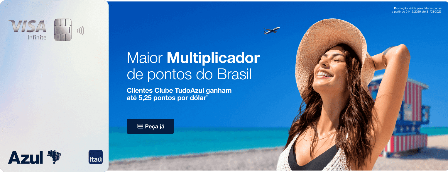 Azul Visa Infinite Bonus de Adesao Pontos