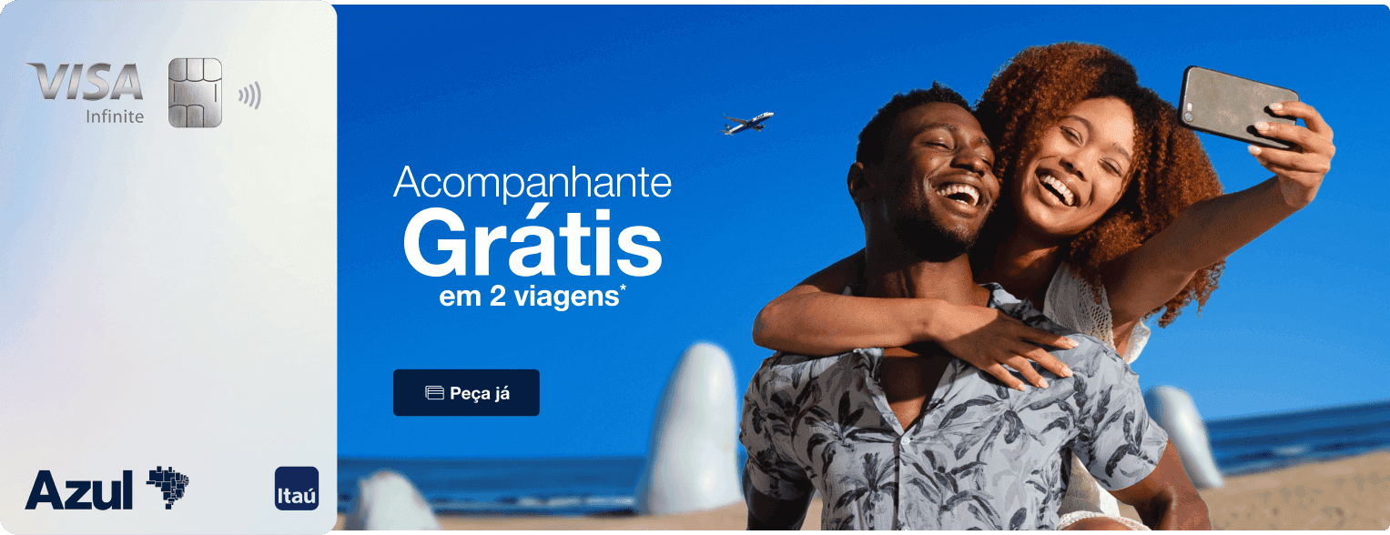 Azul Visa Infinite Passagem Cortesia