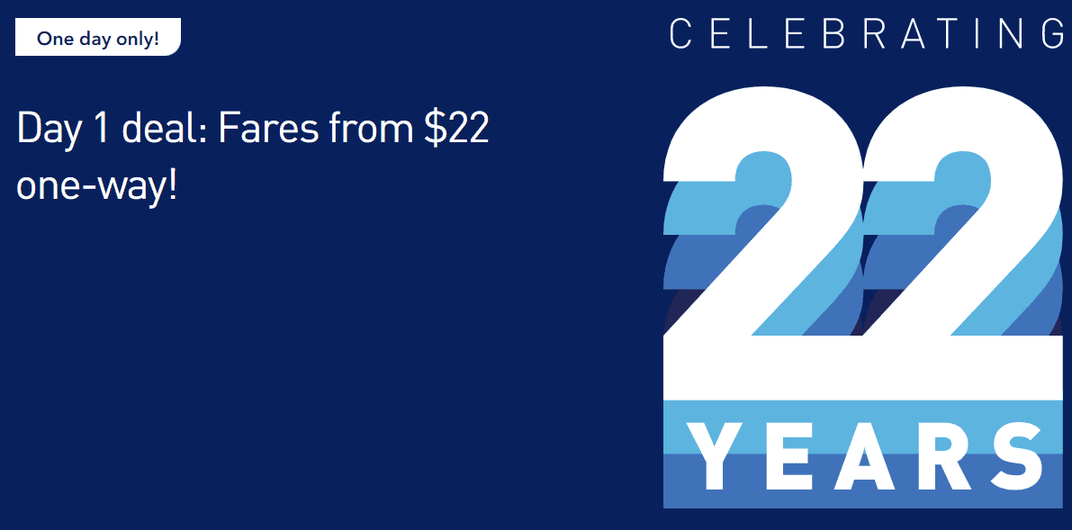 Ofertas de Aniversário da Jetblue