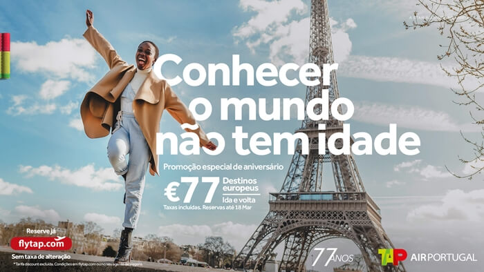 Ofertas de Aniversário da TAP