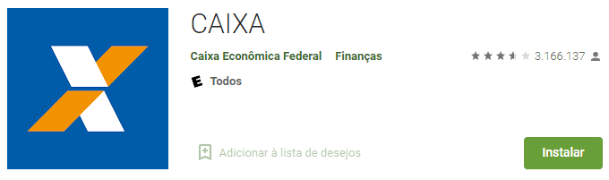 Aplicativo Caixa