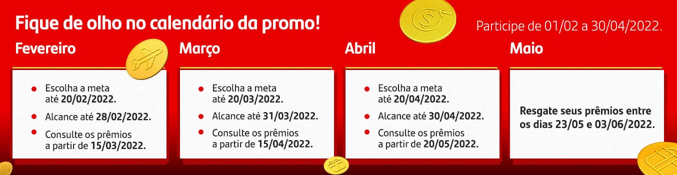 Calendario Bateu Ganhou