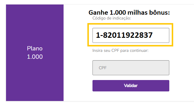 Clube Smiles Cupom 1.00 milhas bônus